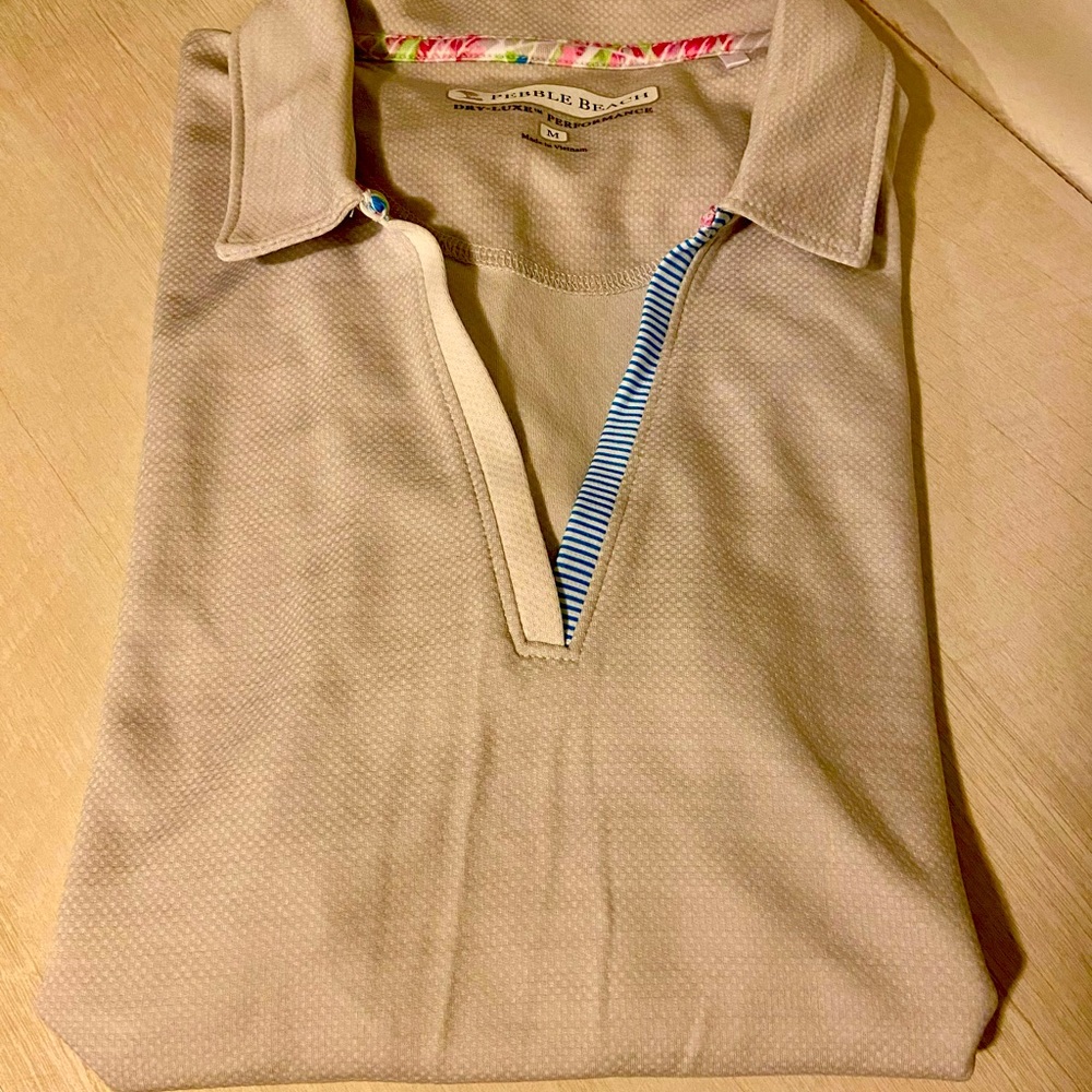 Women’s Pebble Beach Collared Golf Tank